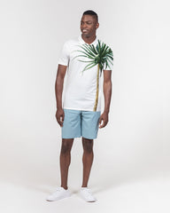Exotic Life Tree Men's Slim Fit Short Sleeve Polo