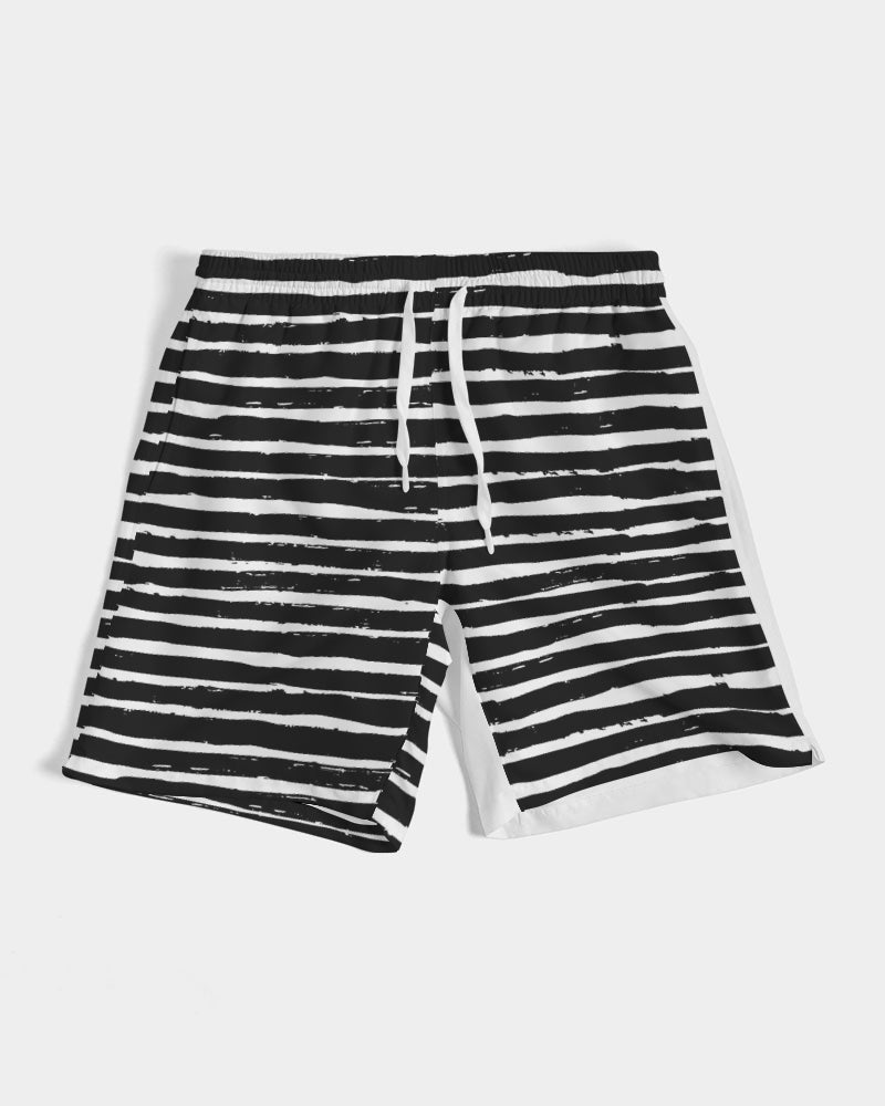 Men's Wipe Out Swim Trunks — bold all-over print by AmbiVirile, view 6