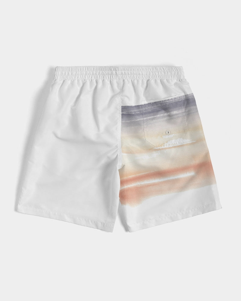 Men's Breezy Swim Trunks — bold all-over print by AmbiVirile, view 7