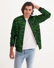 AV Green Camo Men's Bomber Jacket