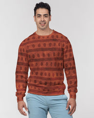 Tribal Top Men's Classic French Terry Crewneck Pullover