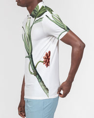 Plant Men's Slim Fit Short Sleeve Polo