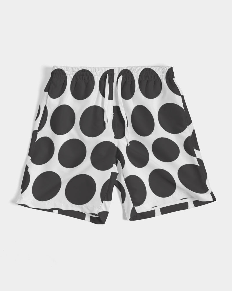 Men's Polka Swim Trunks — bold all-over print by AmbiVirile, view 6