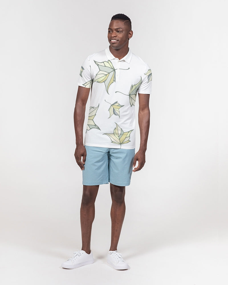 Leaf Me Slim Fit Polo
