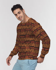 Tribe Love Men's Classic French Terry Crewneck Pullover