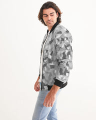 AV White Camo Men's Bomber Jacket