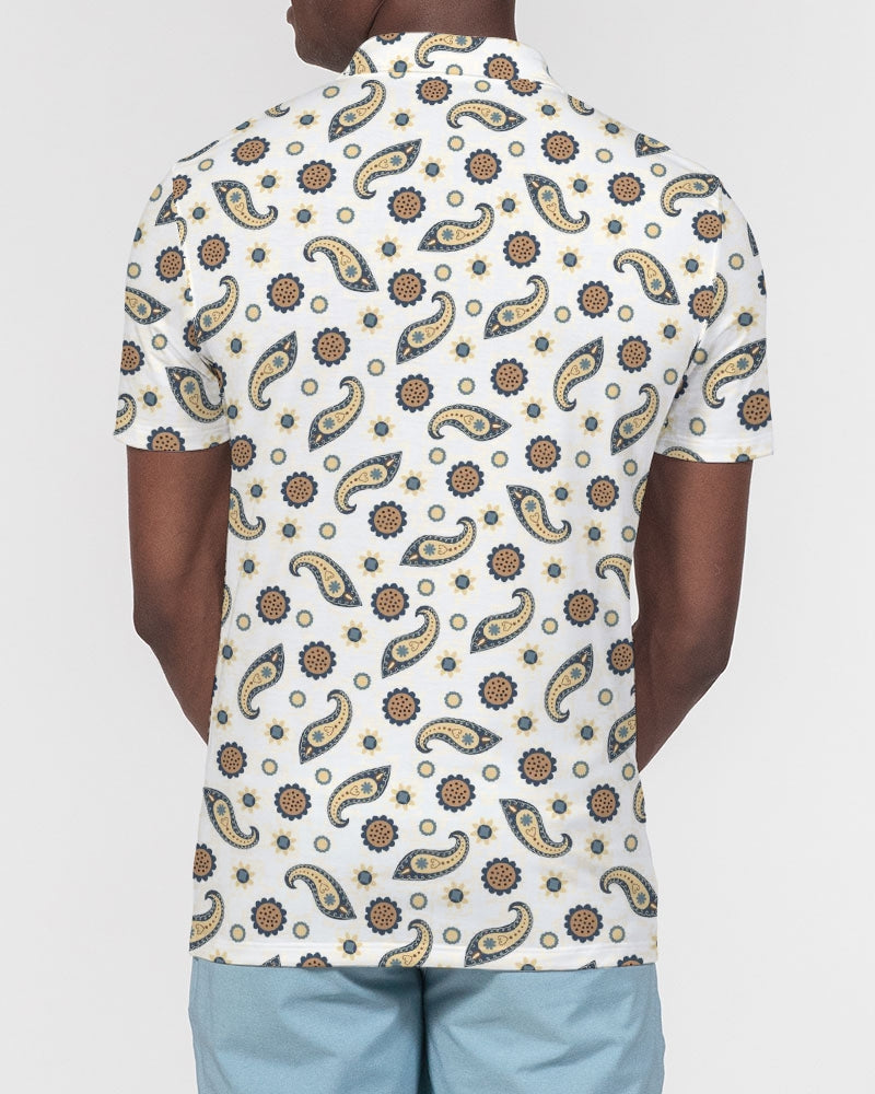 Morning Paisley Slim Fit Polo