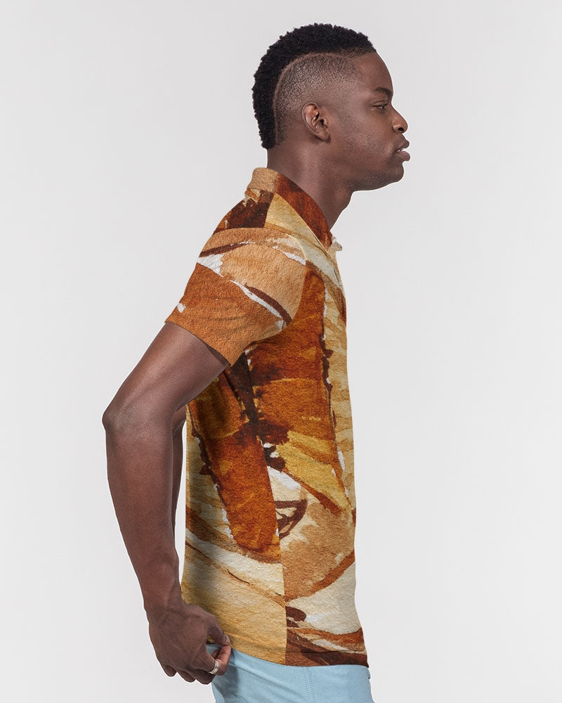 Autumn Bloom Slim Fit Polo