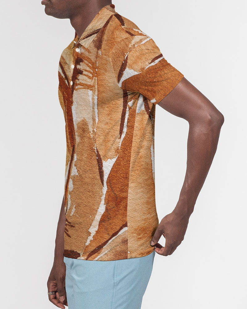 Autumn Bloom Slim Fit Polo