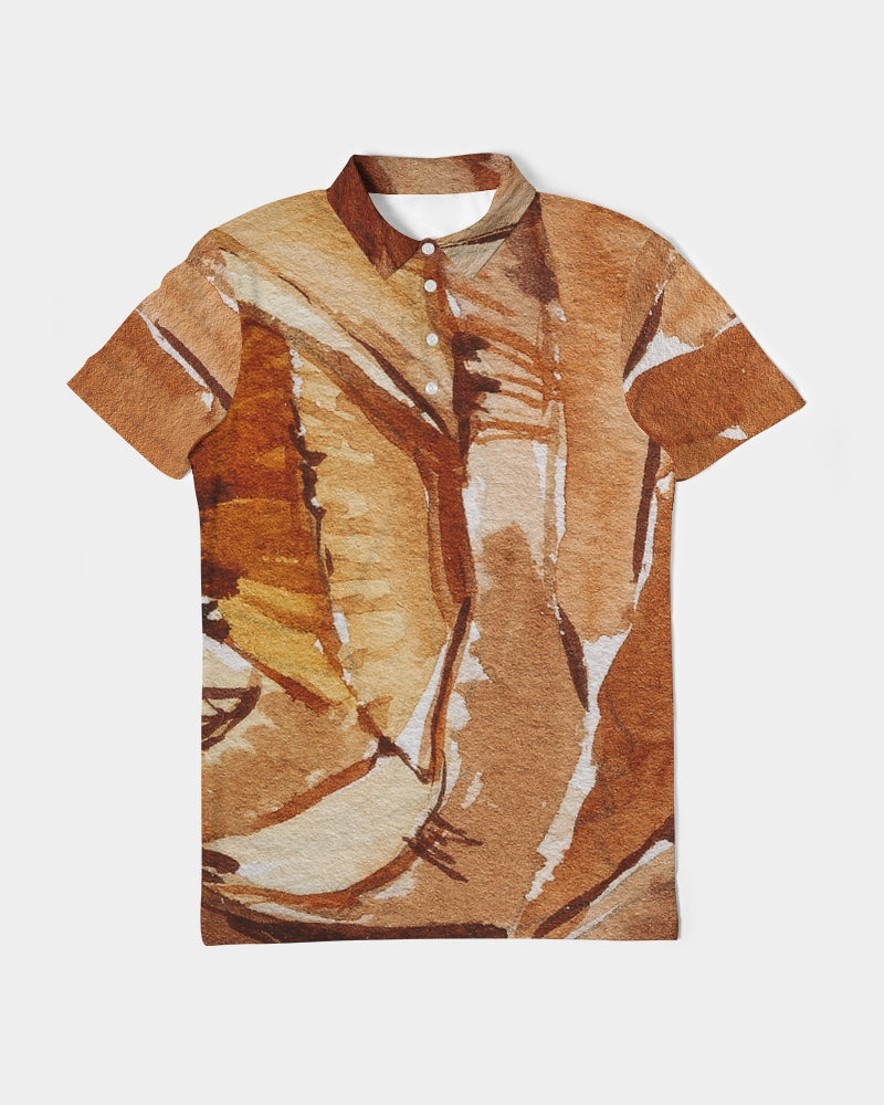 Autumn Bloom Slim Fit Polo