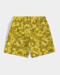AV Yellow Camo Men's Swim Trunk