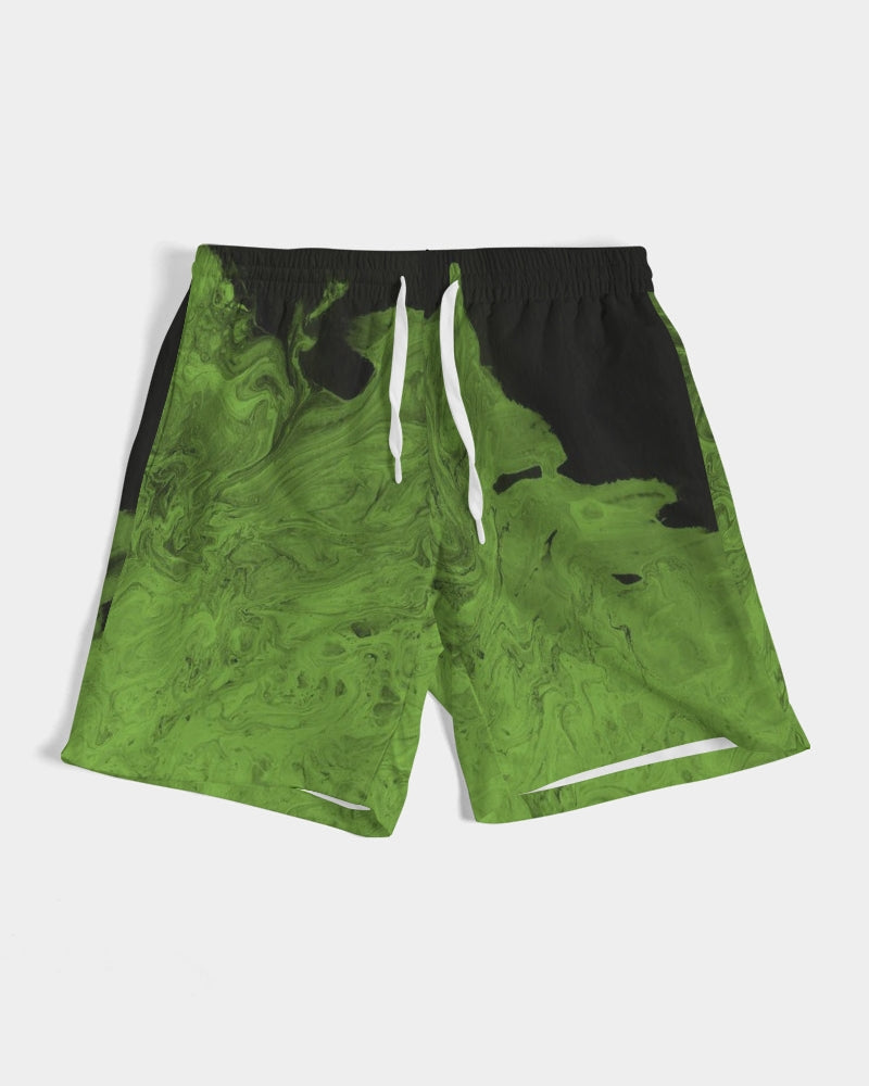 Men's Slime Swim Trunks — bold all-over print by AmbiVirile, view 6
