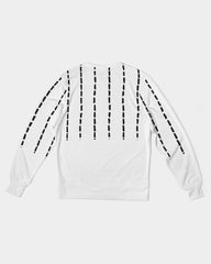 dot stripe Men's Classic French Terry Crewneck Pullover