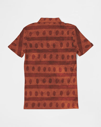 Tribal Top Men's Slim Fit Short Sleeve Polo