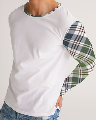 Classic Plaid Men's Long Sleeve Tee