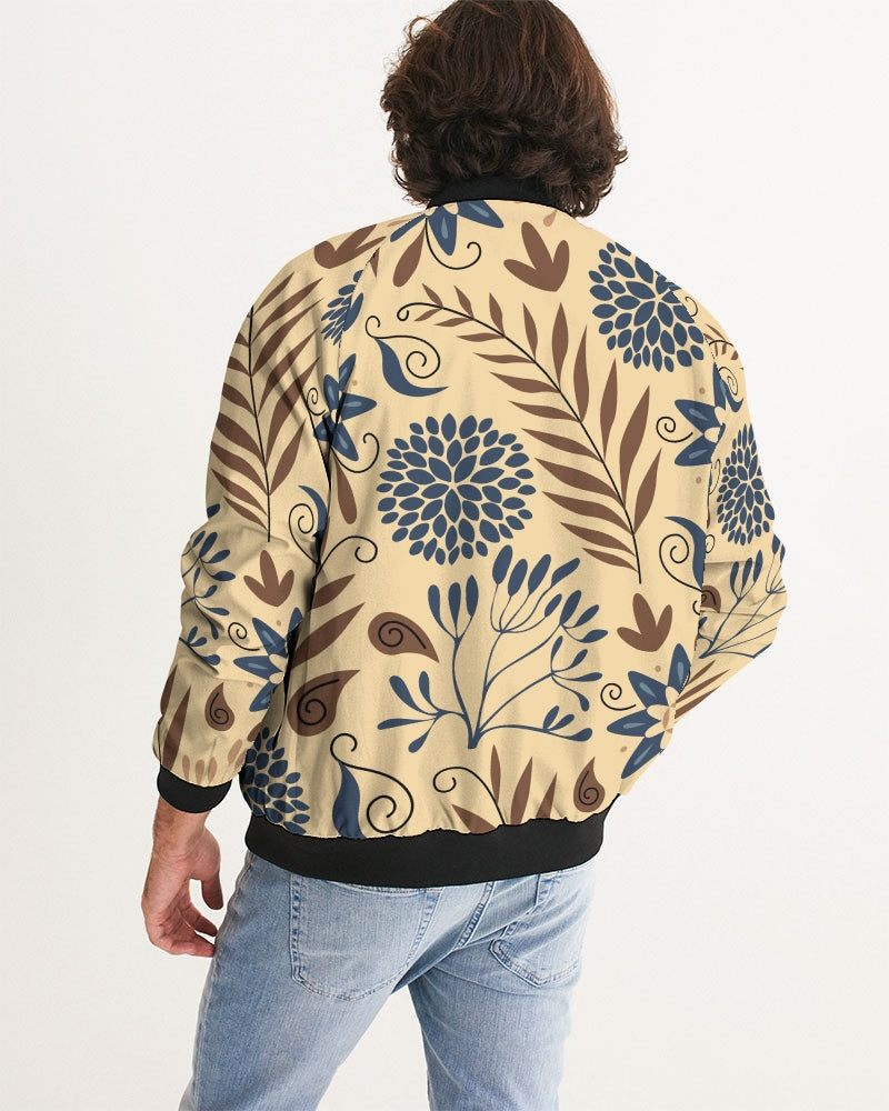 Vintage Paisley Bomber Jacket