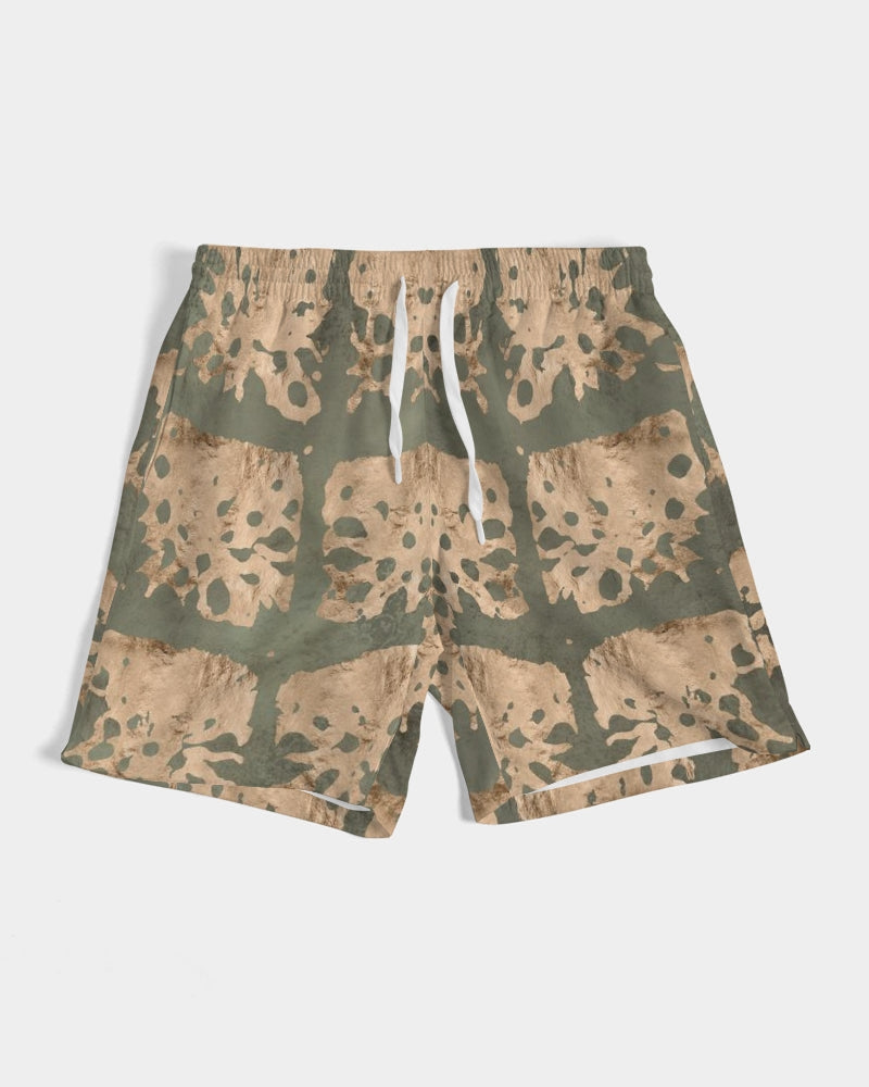 Men's Crocodile Sense Swim Trunks — bold all-over print by AmbiVirile, view 6