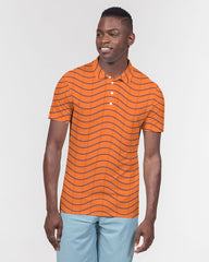 Pumpkin Men's Slim Fit Short Sleeve Polo