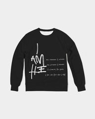I AM HE Men's Classic French Terry Crewneck Pullover