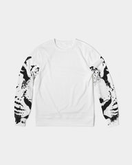 Tiger Black Head Men's Classic French Terry Crewneck Pullover
