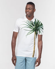 Exotic Life Tree Men's Slim Fit Short Sleeve Polo