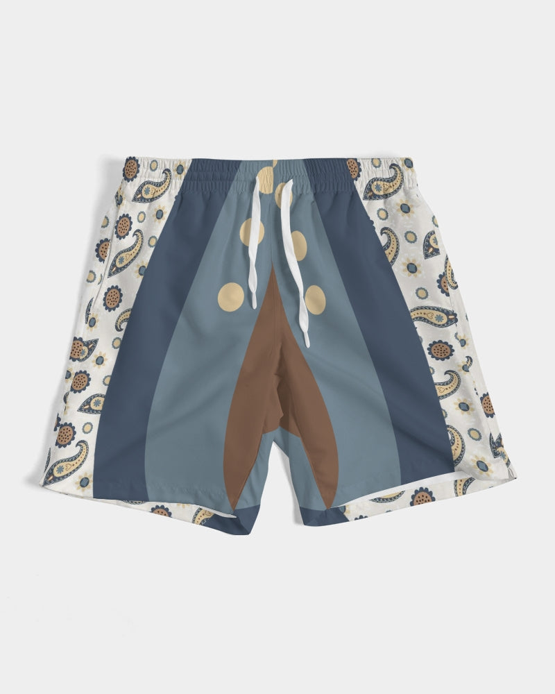 Men's Morning Paisley Swim Trunks — bold all-over print by AmbiVirile, view 6