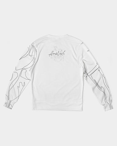 AV Brand Men's Classic French Terry Crewneck Pullover