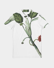 Plant Men's Slim Fit Short Sleeve Polo
