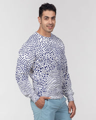 Blue Matter Men's Classic French Terry Crewneck Pullover