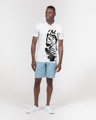 Tiger Black Head Men's Slim Fit Short Sleeve Polo