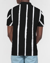 Big PINS Men's Slim Fit Short Sleeve Polo