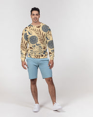 Vintage Paisley Men's Classic French Terry Crewneck Pullover