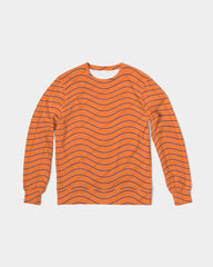 Pumpkin Men's Classic French Terry Crewneck Pullover