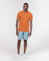 Pumpkin Men's Slim Fit Short Sleeve Polo