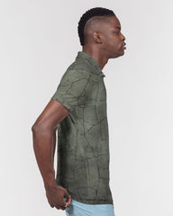 Elephant Senses Men's Slim Fit Short Sleeve Polo