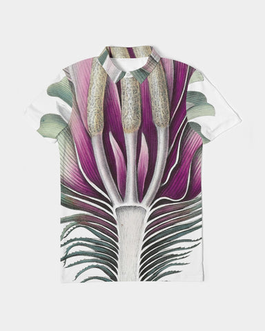 Blooming Big Men's Slim Fit Short Sleeve Polo