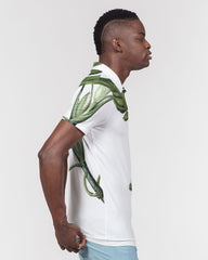 Plant Men's Slim Fit Short Sleeve Polo