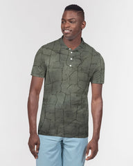 Elephant Senses Men's Slim Fit Short Sleeve Polo