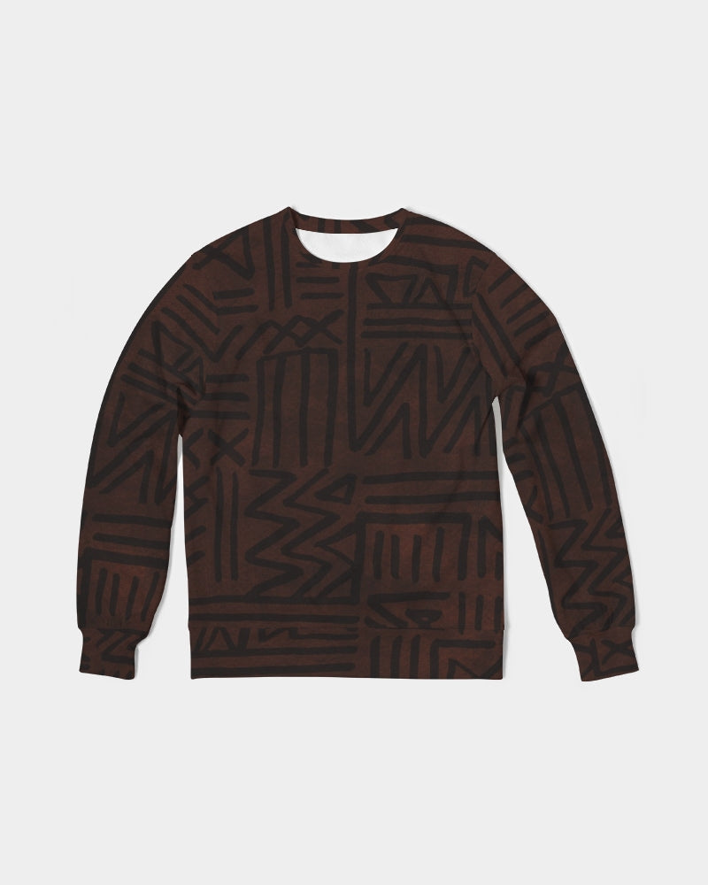 African Strength Men's Classic French Terry Crewneck Pullover