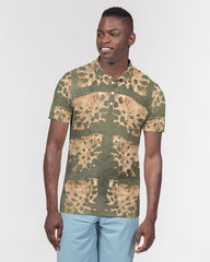 Crocodile Sense Men's Slim Fit Short Sleeve Polo