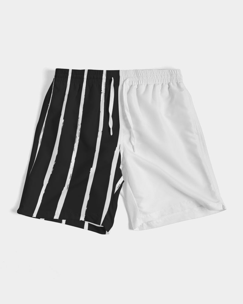 Men's Big PINS Swim Trunks — bold all-over print by AmbiVirile, view 6