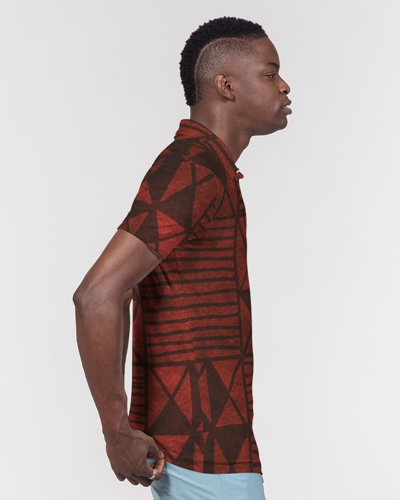 Tribal Diamond Slim Fit Polo