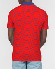Patriotic Men's Slim Fit Short Sleeve Polo