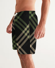 Smooth Plaid Swim Trunk