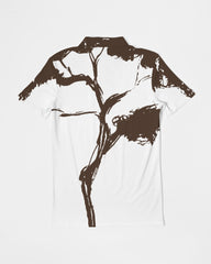 Tree of Life Men's Slim Fit Short Sleeve Polo