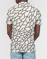 Glass Mud Men's Slim Fit Short Sleeve Polo