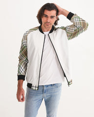 Autumn Plaid Men's Bomber Jacket