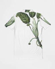 Plant Men's Slim Fit Short Sleeve Polo