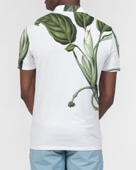 Plant Men's Slim Fit Short Sleeve Polo