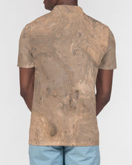 Sand Wave Men's Slim Fit Short Sleeve Polo